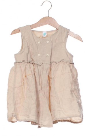 Kinderkleid Tex, Größe 2-3m/ 56-62 cm, Farbe Beige, Preis 1,99 €