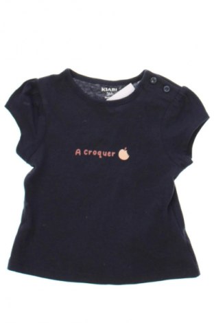 Kinder T-Shirt Kiabi, Größe 2-3m/ 56-62 cm, Farbe Blau, Preis 6,45 €