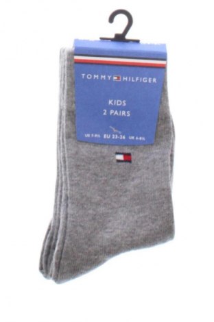 Skarpety dziecięce Tommy Hilfiger, Rozmiar 23y, Kolor Szary, Cena 51,99 zł