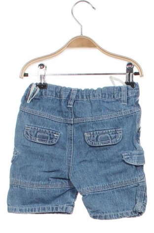 Kinder Shorts Okay, Größe 9-12m/ 74-80 cm, Farbe Blau, Preis 1,99 €