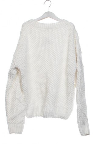 Kinderpullover Unbranded, Größe 14-15y/ 168-170 cm, Farbe Weiß, Preis 4,99 €