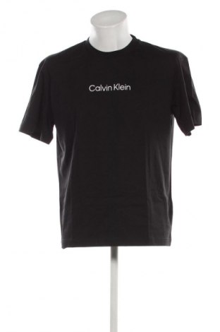 Męski T-shirt Calvin Klein, Rozmiar L, Kolor Czarny, Cena 222,99 zł