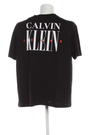 Męski T-shirt Calvin Klein Jeans, Rozmiar XXL, Kolor Czarny, Cena 222,99 zł