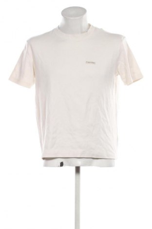 Мъжка тениска Calvin Klein Jeans, Размер M, Цвят Екрю, Цена 15,33 €