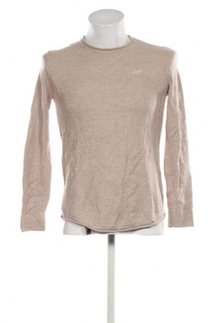 Herrenpullover Hollister, Größe S, Farbe Beige, Preis € 18,99