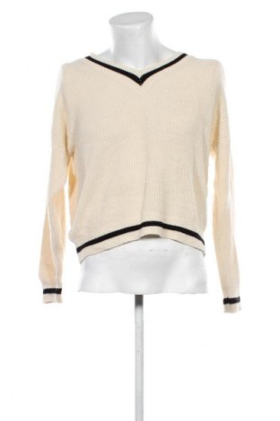 Herrenpullover Unbranded, Größe L, Farbe Ecru, Preis € 13,99