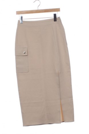 Sukně Sinsay, Velikost XS, Barva Béžová, Cena  79,00 Kč