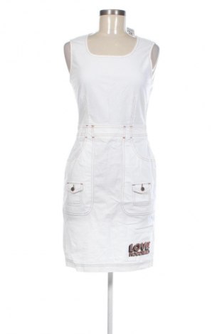 Kleid Love Moschino, Größe S, Farbe Weiß, Preis 92,99 €