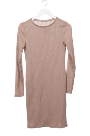 Šaty  NA-KD, Velikost L, Barva Béžová, Cena  69,00 Kč