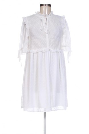 Šaty  NA-KD, Velikost S, Barva Bílá, Cena  163,00 Kč