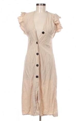 Рокля Zara, Размер S, Цвят Бежов, Цена 17,89 €