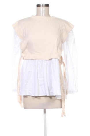 Bluză de femei Zara, Mărime S, Culoare Bej, Preț 59,51 Lei, #138050099