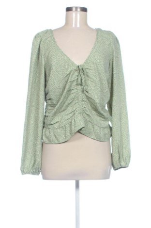 Дамска блуза H&M, Размер L, Цвят Зелен, Цена 6,00 €, #138059163