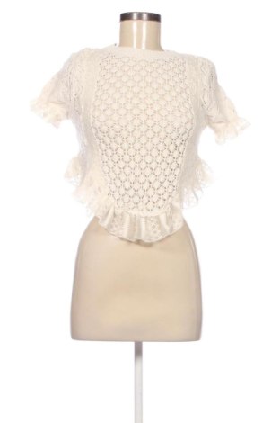 Bluză de femei Zara, Mărime S, Culoare Ecru, Preț 61,00 Lei, #138061196