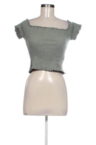 Bluzka damska Stradivarius, Rozmiar M, Kolor Zielony, Cena 38,10 zł, #138067350