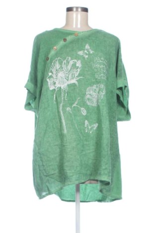 Bluză de femei Unbranded, Mărime 3XL, Culoare Verde, Preț 73,49 Lei, #138067650