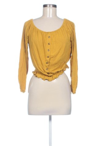Bluzka damska H&M, Rozmiar S, Kolor Żółty, Cena 21,17 zł, #138068370
