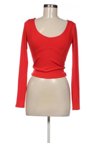 Bluză de femei Bershka, Mărime S, Culoare Roșu, Preț 31,49 Lei, #138068675