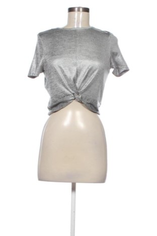 Bluză de femei Zara, Mărime S, Culoare Argintiu, Preț 52,49 Lei, #138070511