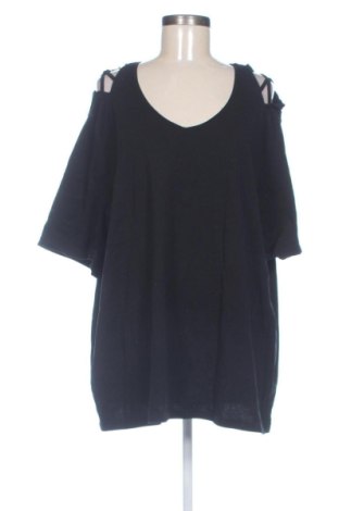 Bluzka damska Ulla Popken, Rozmiar 3XL, Kolor Czarny, Cena 79,04 zł, #138077696