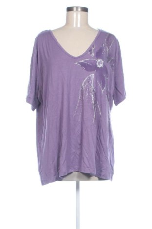 Bluzka damska M&Co., Rozmiar 3XL, Kolor Fioletowy, Cena 43,01 zł, #138043588