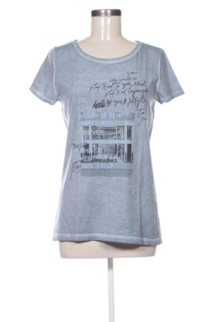 Damski T-shirt Q/S by S.Oliver, Rozmiar M, Kolor Szary, Cena 38,10 zł, #138057454