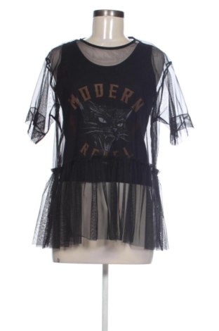 Дамска блуза Zara, Размер S, Цвят Черен, Цена 24,00 €, #138080410