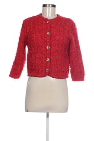 Дамска жилетка Zara, Размер S, Цвят Червен, Цена 14,00 €, #138077315