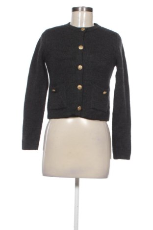 Cardigan de damă Zara, Mărime S, Culoare Gri, Preț 120,73 Lei, #138082285