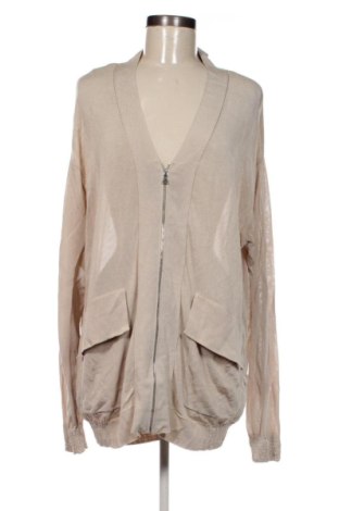 Cardigan de damă Zara, Mărime L, Culoare Bej, Preț 87,99 Lei, #138088876