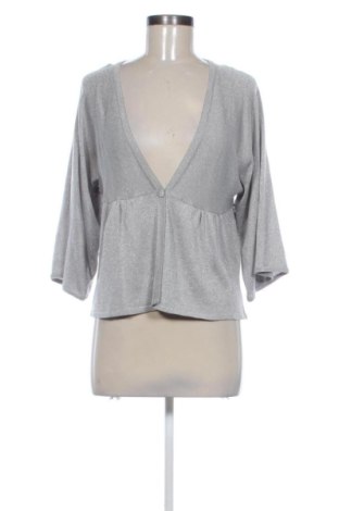 Damen Strickjacke H&M, Größe L, Farbe Silber, Preis 9,00 €, #138090786