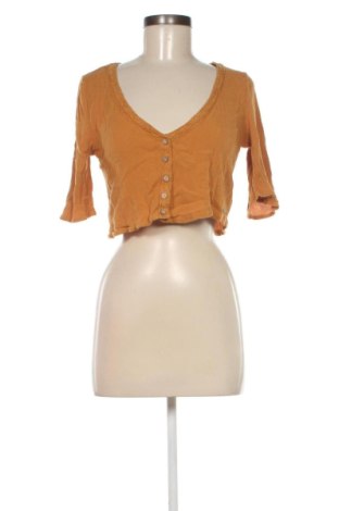 Дамска риза Pull&Bear, Размер M, Цвят Оранжев, Цена 8,74 €, #138043535