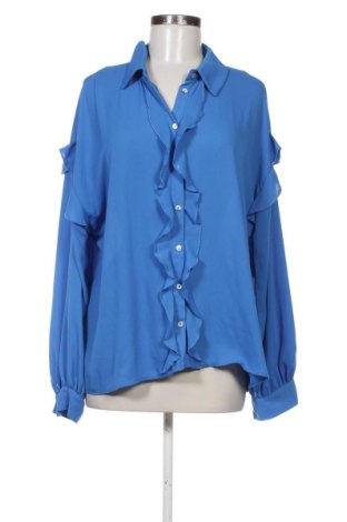 Дамска риза Zara, Размер XXL, Цвят Син, Цена 17,00 €, #138050355
