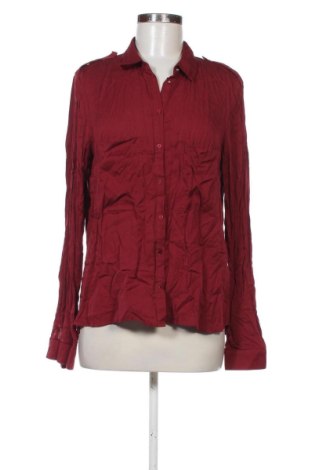 Cămașă de femei Bershka, Mărime L, Culoare Roșu, Preț 36,74 Lei, #138053885