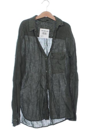 Dámska košeľa  Zara, Veľkosť XS, Farba Zelená, Cena  14,48 €, #138055497