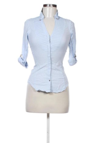 Cămașă de femei Zara, Mărime S, Culoare Albastru, Preț 78,74 Lei, #138056315
