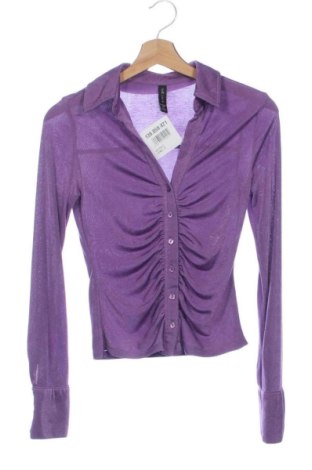 Cămașă de femei Amisu, Mărime XS, Culoare Mov, Preț 26,25 Lei, #138059421