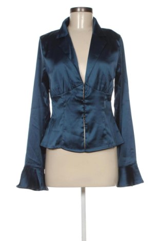 Γυναικείο πουκάμισο Fashion nova, Μέγεθος M, Χρώμα Μπλέ, Τιμή 18,00 €, #138068434