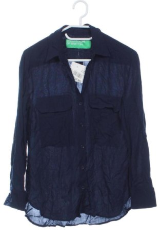 Дамска риза United Colors Of Benetton, Размер XS, Цвят Син, Цена 11,00 €, #138071245