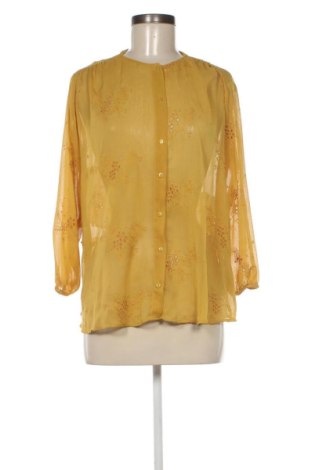 Дамска риза Zara, Размер S, Цвят Жълт, Цена 15,00 €, #138078229