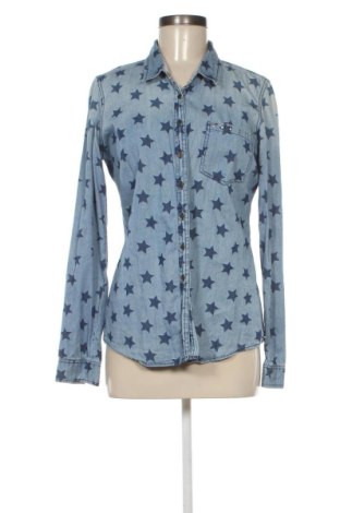 Дамска риза Hilfiger Denim, Размер L, Цвят Син, Цена 36,00 €, #138084665
