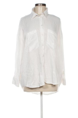 Cămașă de femei Zara, Mărime L, Culoare Alb, Preț 89,23 Lei, #138072377