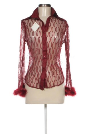 Cămașă de femei Unbranded, Mărime M, Culoare Roșu, Preț 83,99 Lei, #138073795