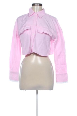 Cămașă de femei Zara, Mărime L, Culoare Roz, Preț 89,23 Lei, #138085503