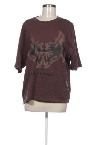 Damski T-shirt Cropp, Rozmiar L, Kolor Brązowy, Cena 41,00 zł, #138048352