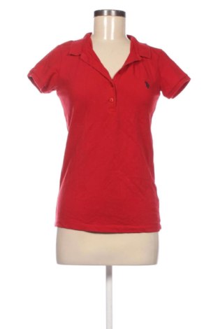 Γυναικείο t-shirt U.S. Polo Assn., Μέγεθος M, Χρώμα Κόκκινο, Τιμή 21,91 €, #138058069