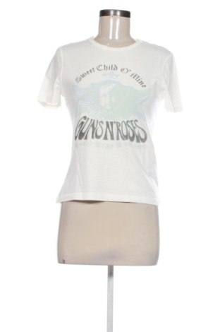 Damski T-shirt Guns N' Roses, Rozmiar S, Kolor ecru, Cena 33,87 zł, #138058259
