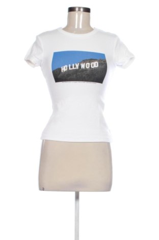 Damski T-shirt Zara, Rozmiar S, Kolor Biały, Cena 46,57 zł, #138058306