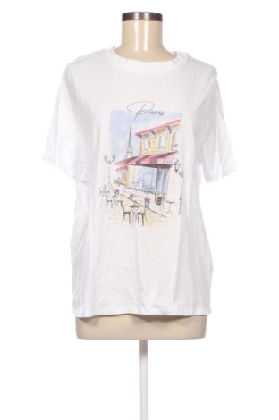 Γυναικείο t-shirt Primark, Μέγεθος L, Χρώμα Λευκό, Τιμή 7,00 €, #138059251