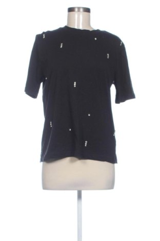 Damski T-shirt Sinsay, Rozmiar S, Kolor Czarny, Cena 38,10 zł, #138060676